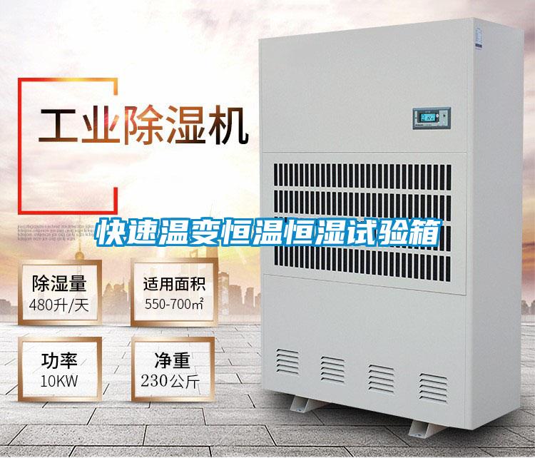 快速溫變恒溫恒濕試驗(yàn)箱