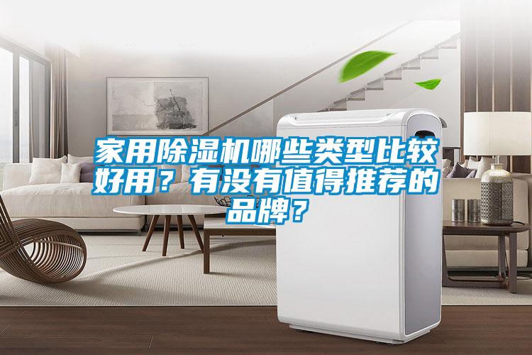 家用除濕機(jī)哪些類型比較好用？有沒有值得推薦的品牌？