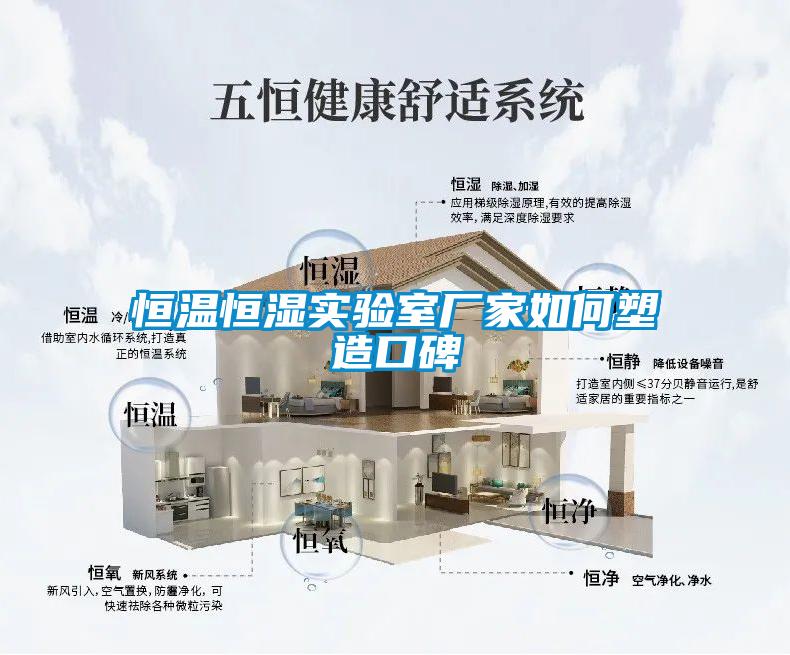 恒溫恒濕實(shí)驗(yàn)室廠家如何塑造口碑