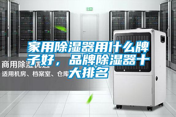 家用除濕器用什么牌子好，品牌除濕器十大排名