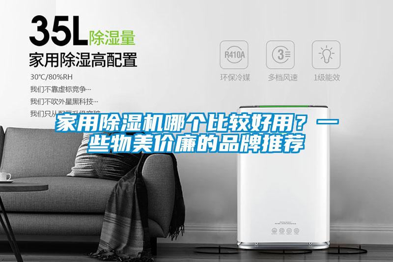 家用除濕機哪個比較好用？一些物美價廉的品牌推薦