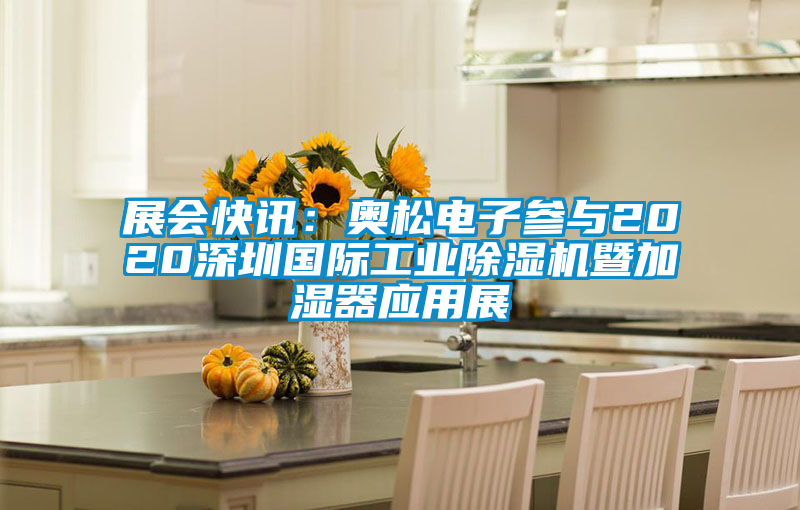 展會快訊：奧松電子參與2020深圳國際工業(yè)除濕機暨加濕器應用展