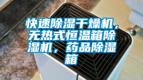 快速除濕干燥機，無熱式恒溫箱除濕機，藥品除濕箱