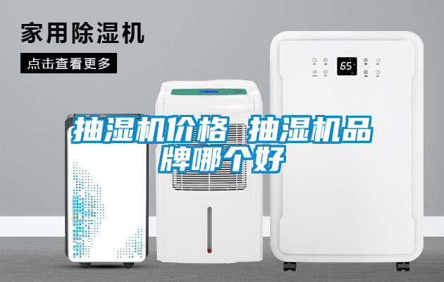 抽濕機價格 抽濕機品牌哪個好
