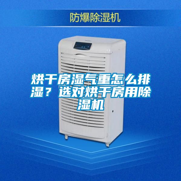 烘干房濕氣重怎么排濕？選對烘干房用除濕機