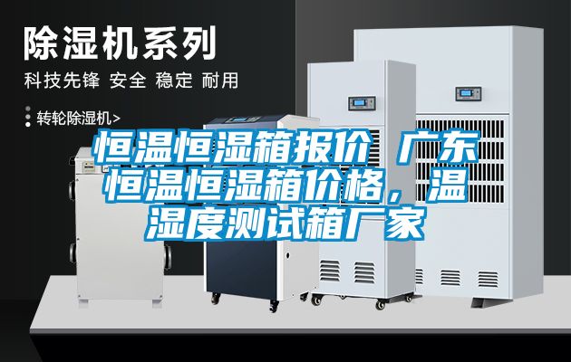 恒溫恒濕箱報(bào)價(jià) 廣東恒溫恒濕箱價(jià)格，溫濕度測(cè)試箱廠家