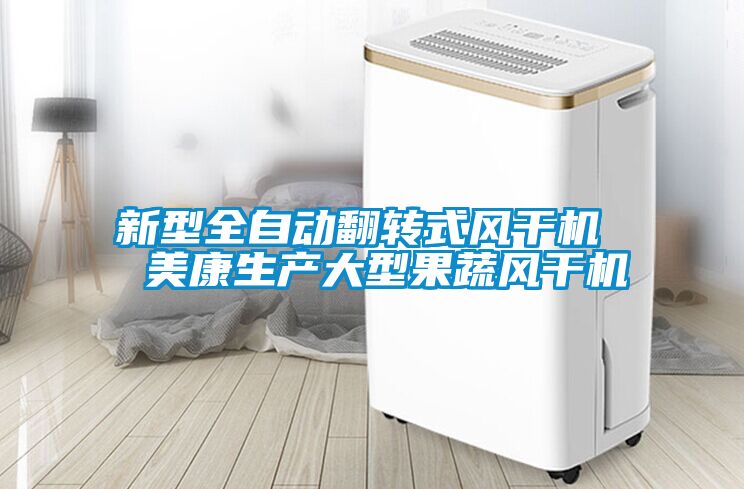 新型全自動翻轉(zhuǎn)式風干機  美康生產(chǎn)大型果蔬風干機