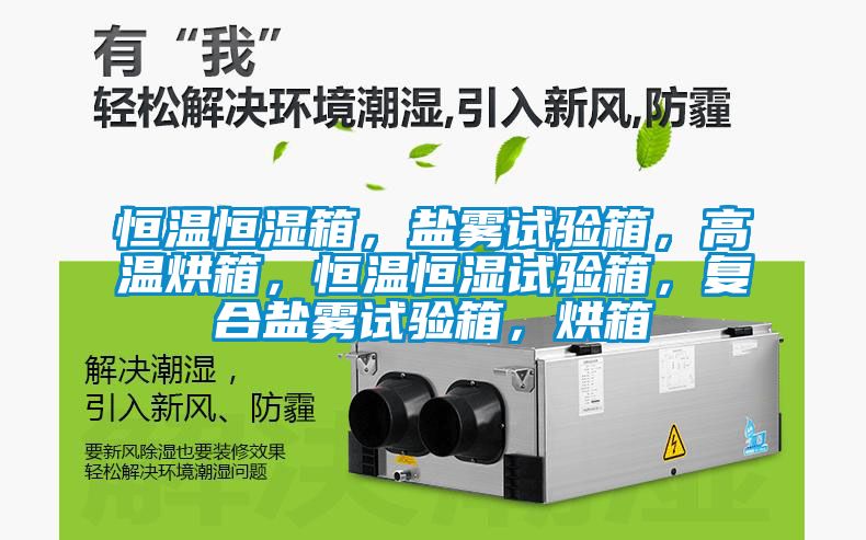 恒溫恒濕箱，鹽霧試驗箱，高溫烘箱，恒溫恒濕試驗箱，復(fù)合鹽霧試驗箱，烘箱