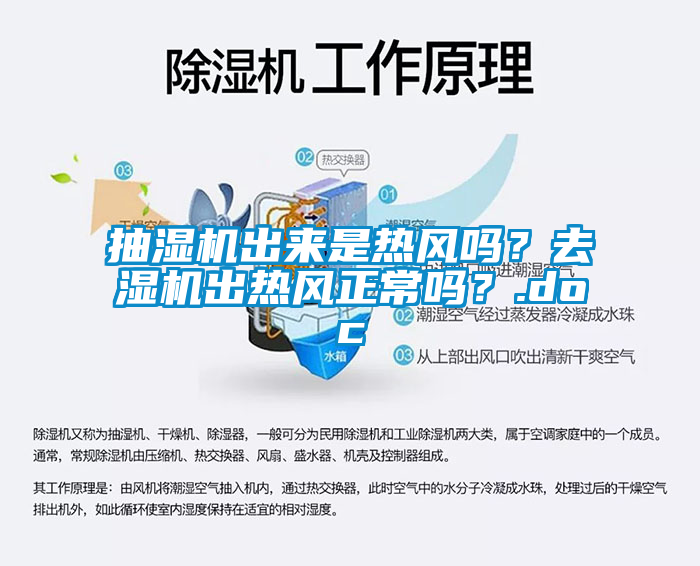 抽濕機(jī)出來(lái)是熱風(fēng)嗎？去濕機(jī)出熱風(fēng)正常嗎？.doc