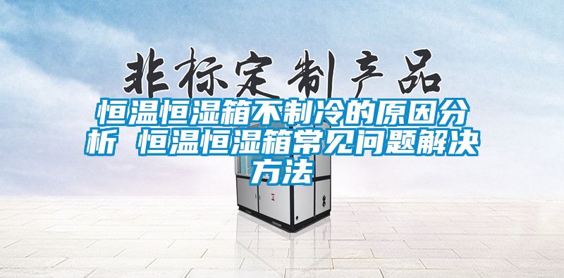 恒溫恒濕箱不制冷的原因分析 恒溫恒濕箱常見(jiàn)問(wèn)題解決方法