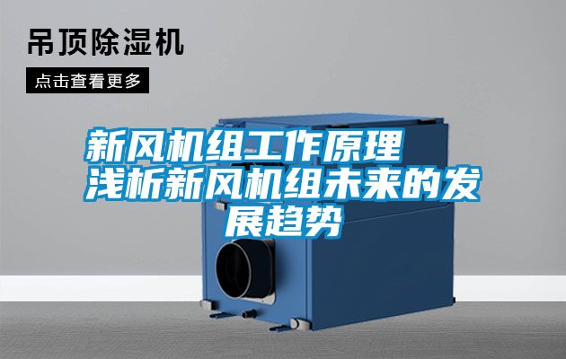 新風(fēng)機組工作原理   淺析新風(fēng)機組未來的發(fā)展趨勢