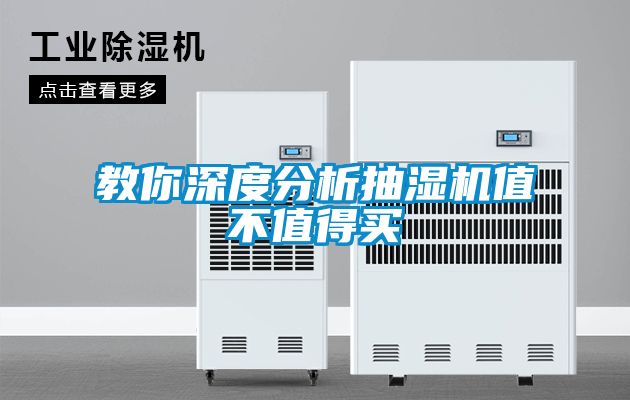 教你深度分析抽濕機(jī)值不值得買