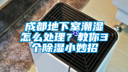 成都地下室潮濕怎么處理？教你3個除濕小妙招