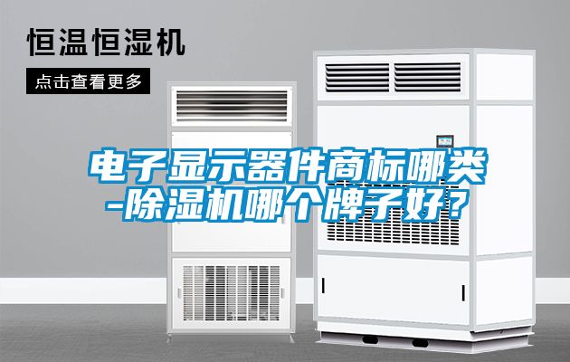 電子顯示器件商標(biāo)哪類-除濕機哪個牌子好？