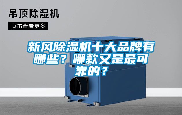 新風(fēng)除濕機(jī)十大品牌有哪些？哪款又是最可靠的？