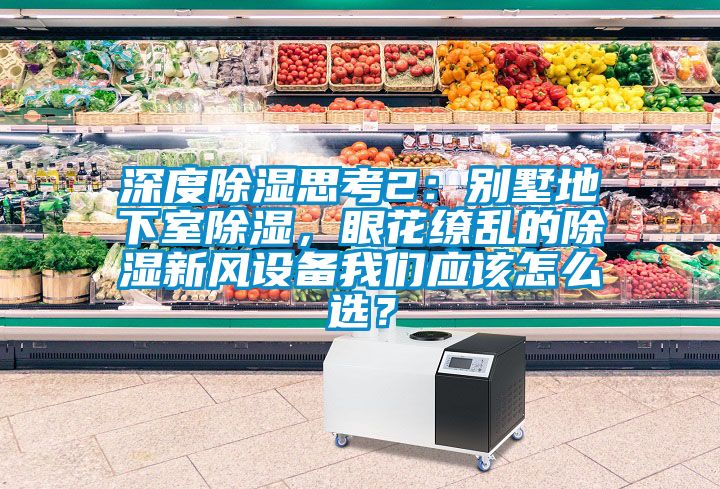 深度除濕思考2：別墅地下室除濕，眼花繚亂的除濕新風(fēng)設(shè)備我們應(yīng)該怎么選？