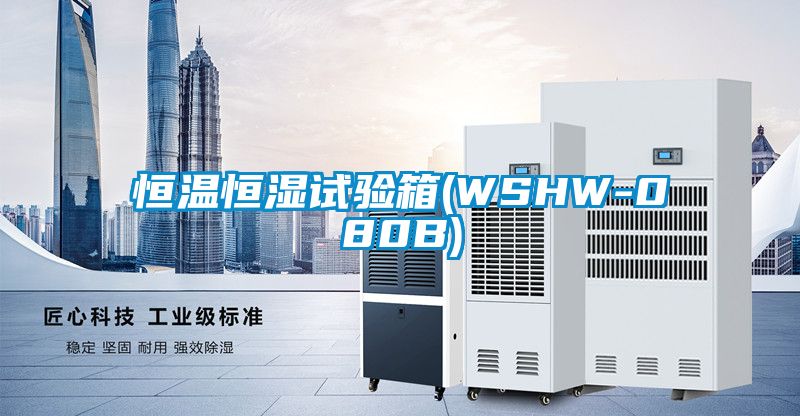 恒溫恒濕試驗箱(WSHW-080B)