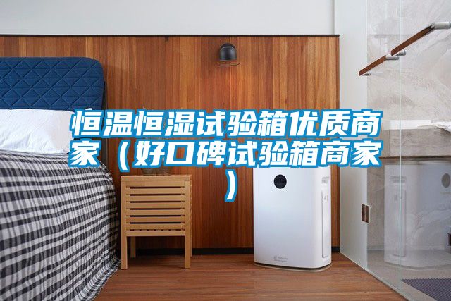 恒溫恒濕試驗(yàn)箱優(yōu)質(zhì)商家（好口碑試驗(yàn)箱商家）