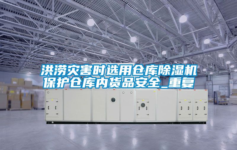 洪澇災(zāi)害時(shí)選用倉(cāng)庫(kù)除濕機(jī)保護(hù)倉(cāng)庫(kù)內(nèi)貨品安全_重復(fù)