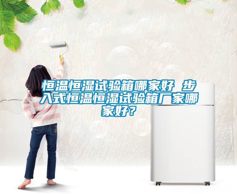 恒溫恒濕試驗(yàn)箱哪家好 步入式恒溫恒濕試驗(yàn)箱廠家哪家好？