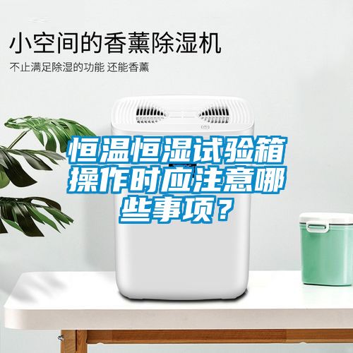 恒溫恒濕試驗箱操作時應(yīng)注意哪些事項？