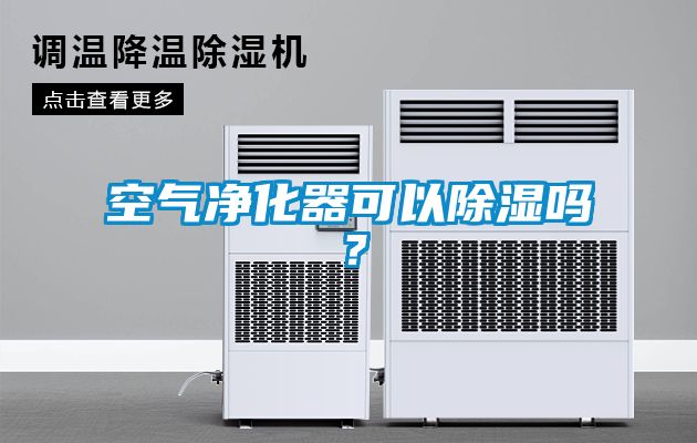 空氣凈化器可以除濕嗎？