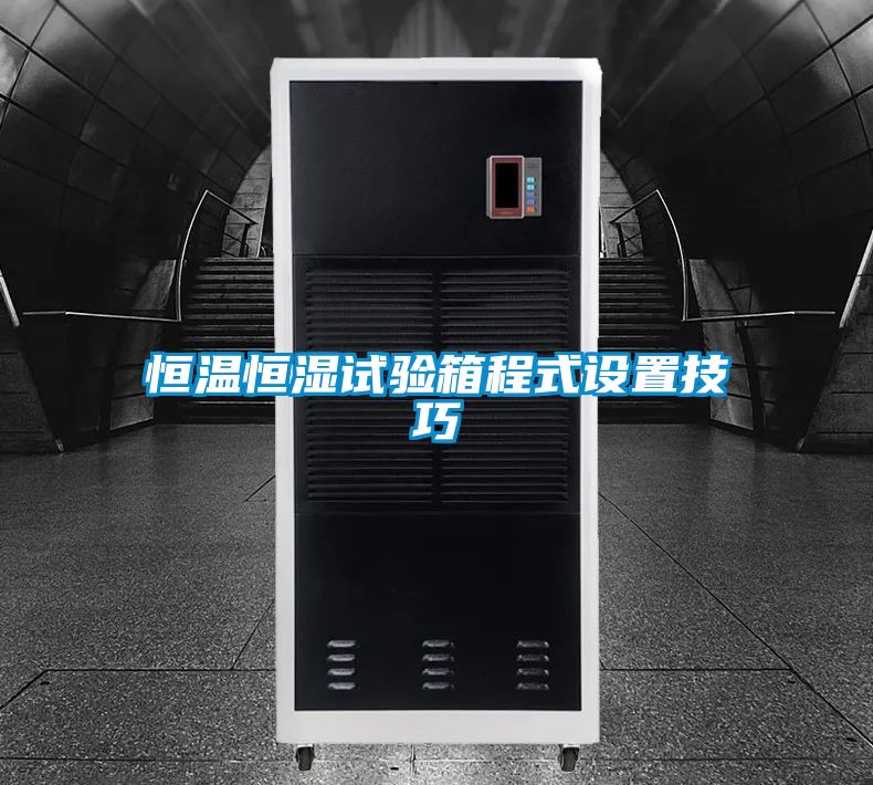 恒溫恒濕試驗(yàn)箱程式設(shè)置技巧