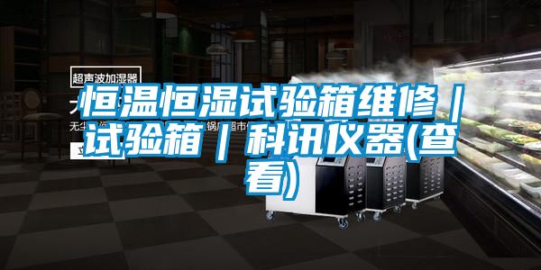 恒溫恒濕試驗(yàn)箱維修｜試驗(yàn)箱｜科訊儀器(查看)