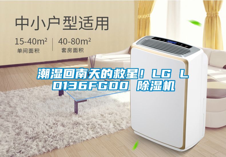 潮濕回南天的救星！LG LD136FGD0 除濕機(jī)