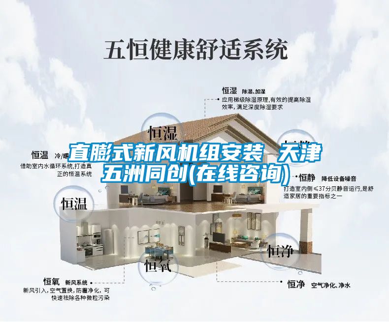 直膨式新風機組安裝 天津五洲同創(chuàng)(在線咨詢)