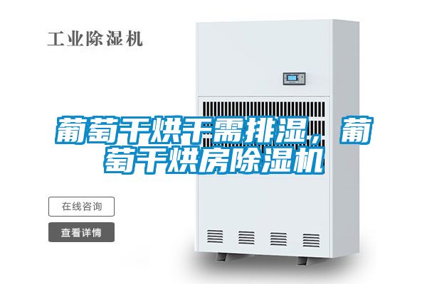 葡萄干烘干需排濕，葡萄干烘房除濕機(jī)