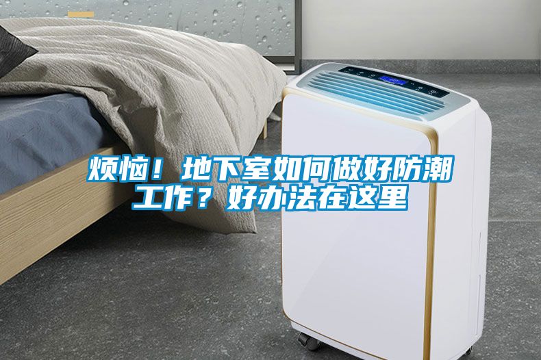 煩惱！地下室如何做好防潮工作？好辦法在這里