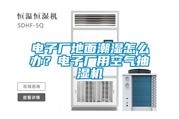 電子廠地面潮濕怎么辦？電子廠用空氣抽濕機(jī)