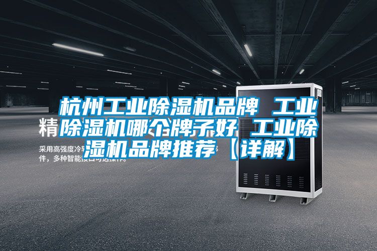 杭州工業(yè)除濕機(jī)品牌 工業(yè)除濕機(jī)哪個牌子好 工業(yè)除濕機(jī)品牌推薦【詳解】