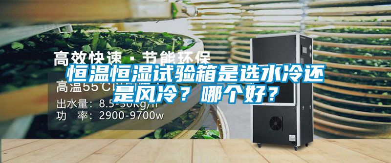 恒溫恒濕試驗箱是選水冷還是風冷？哪個好？