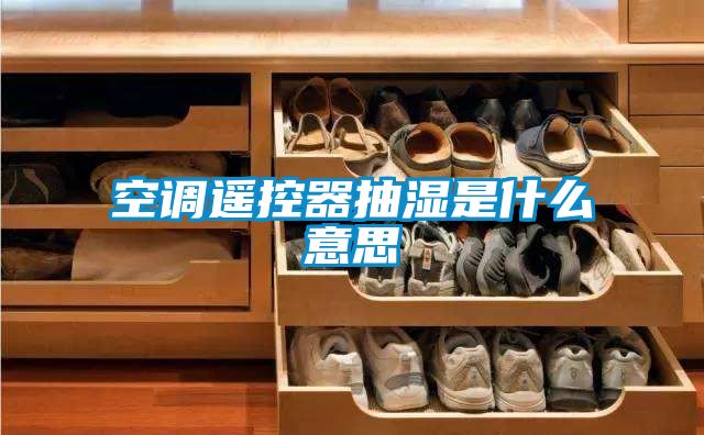 空調(diào)遙控器抽濕是什么意思