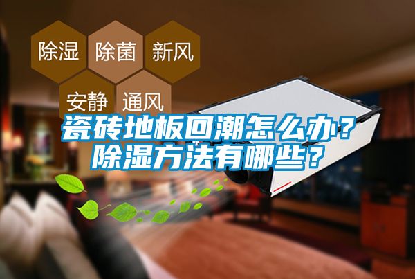 瓷磚地板回潮怎么辦？除濕方法有哪些？