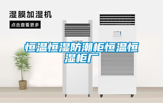 恒溫恒濕防潮柜恒溫恒濕柜廠
