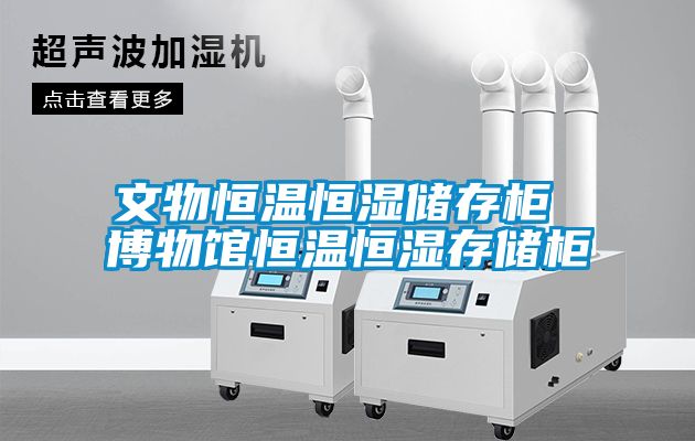 文物恒溫恒濕儲(chǔ)存柜 博物館恒溫恒濕存儲(chǔ)柜