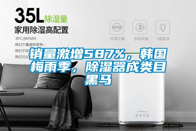 銷量激增587%，韓國梅雨季，除濕器成類目黑馬