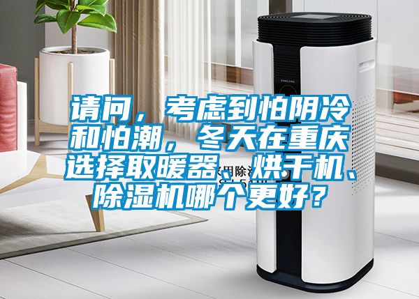 請問，考慮到怕陰冷和怕潮，冬天在重慶選擇取暖器、烘干機、除濕機哪個更好？