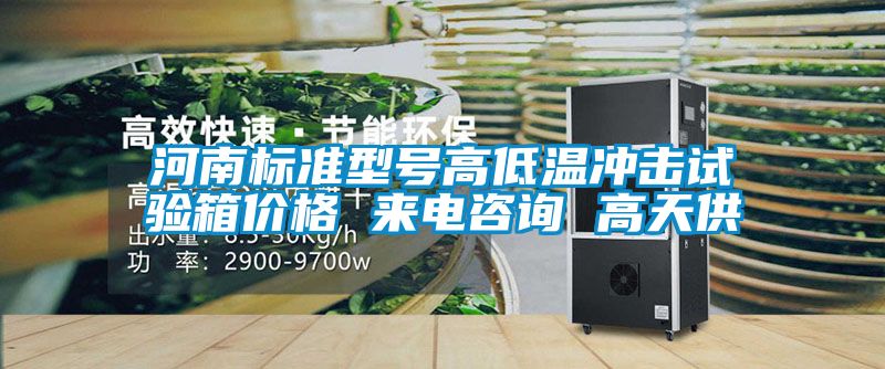 河南標(biāo)準(zhǔn)型號(hào)高低溫沖擊試驗(yàn)箱價(jià)格 來電咨詢 高天供