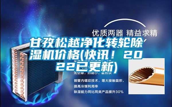甘孜松越凈化轉(zhuǎn)輪除濕機(jī)價(jià)格(快訊！2022已更新)
