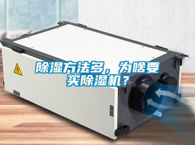 除濕方法多，為啥要買除濕機？
