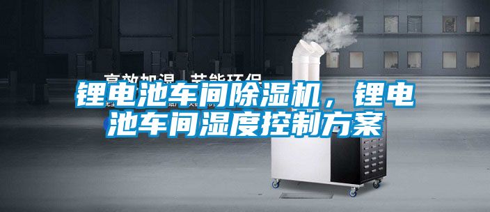 鋰電池車間除濕機(jī)，鋰電池車間濕度控制方案