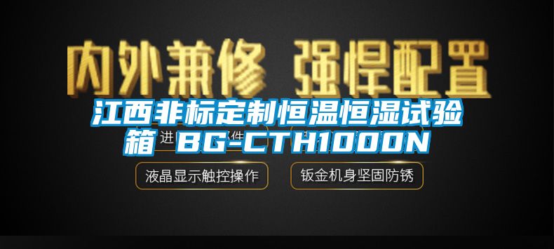 江西非標(biāo)定制恒溫恒濕試驗箱 BG-CTH1000N