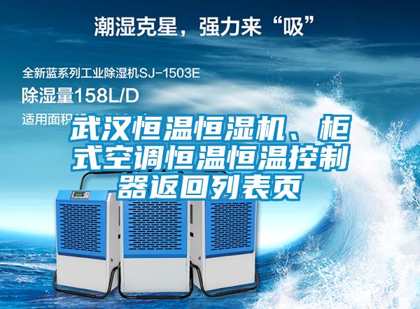 武漢恒溫恒濕機(jī)、柜式空調(diào)恒溫恒溫控制器返回列表頁