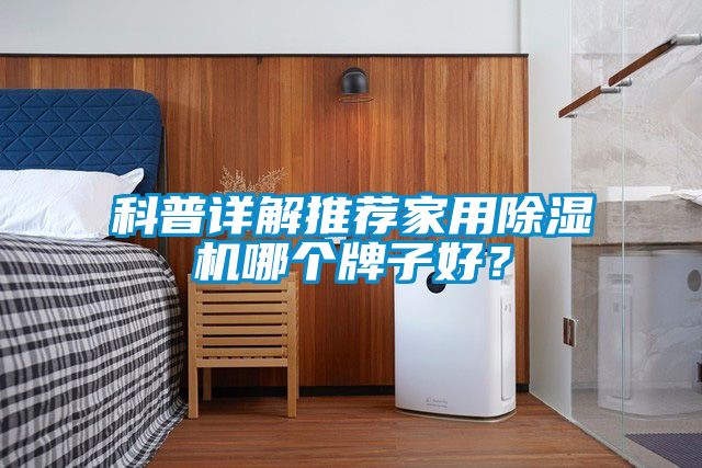 科普詳解推薦家用除濕機哪個牌子好？