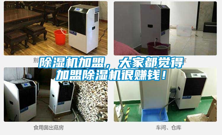 除濕機加盟，大家都覺得加盟除濕機很賺錢！