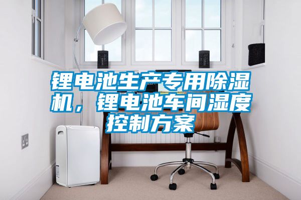 鋰電池生產(chǎn)專(zhuān)用除濕機(jī)，鋰電池車(chē)間濕度控制方案